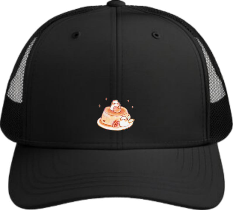 bunny Baseball cap Black 82