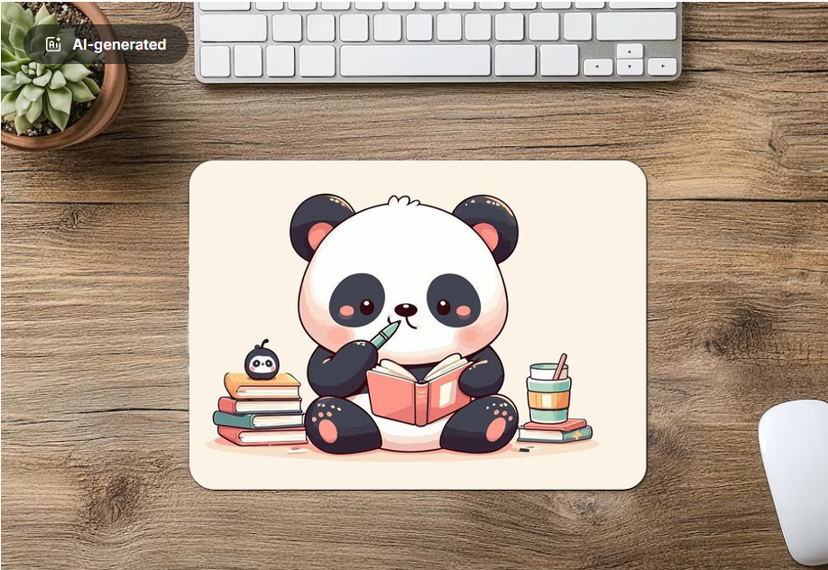 Mouse Pad Panda