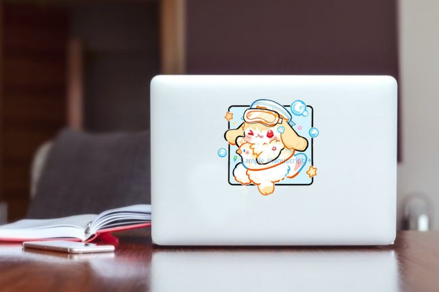 bunny Laptop Sticker 86