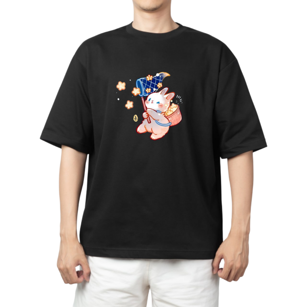 bunny One Size t- shirt Black 86