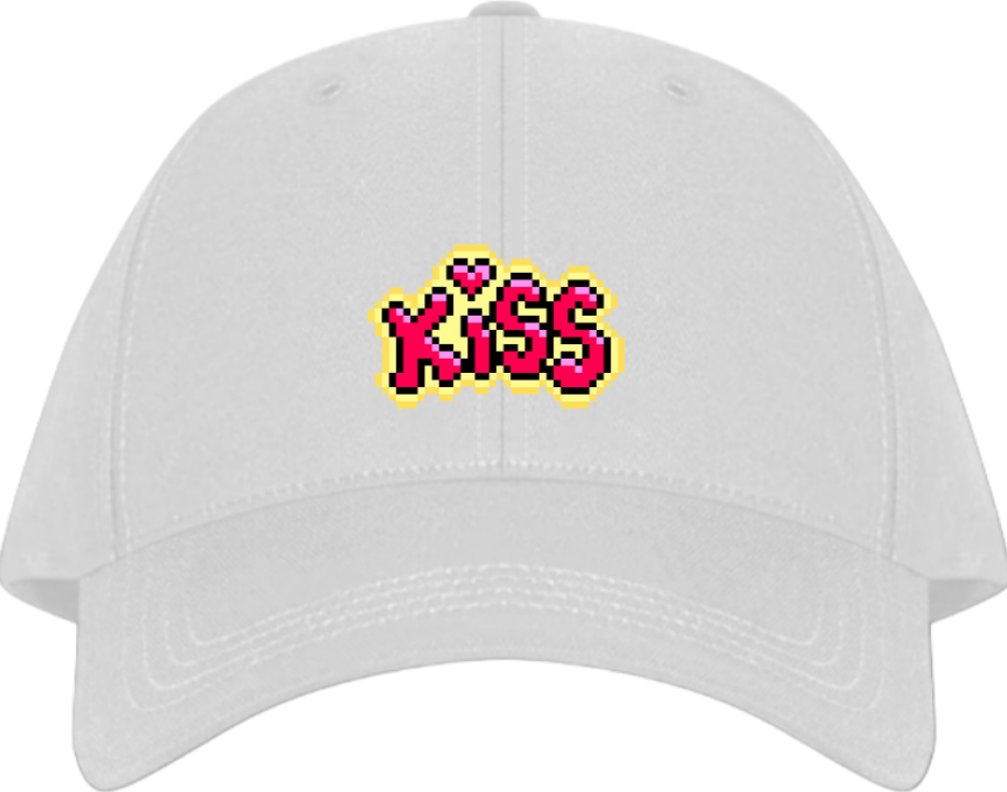 KISS Baseball cap White 83