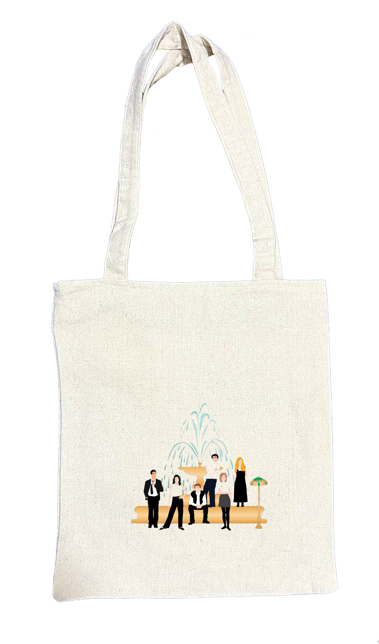Friends tote bag beige 8
