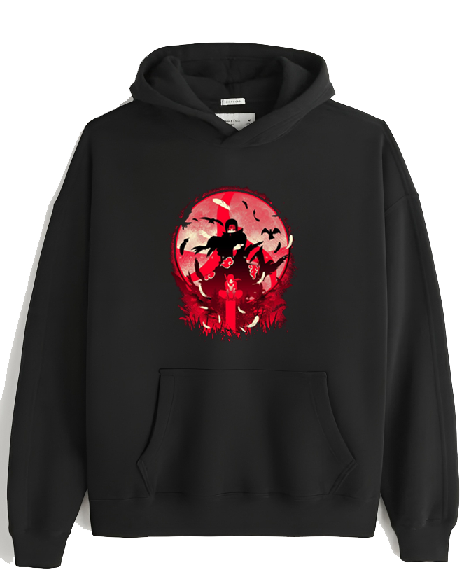 Naruto Shippuden One Size hoodie Black 48