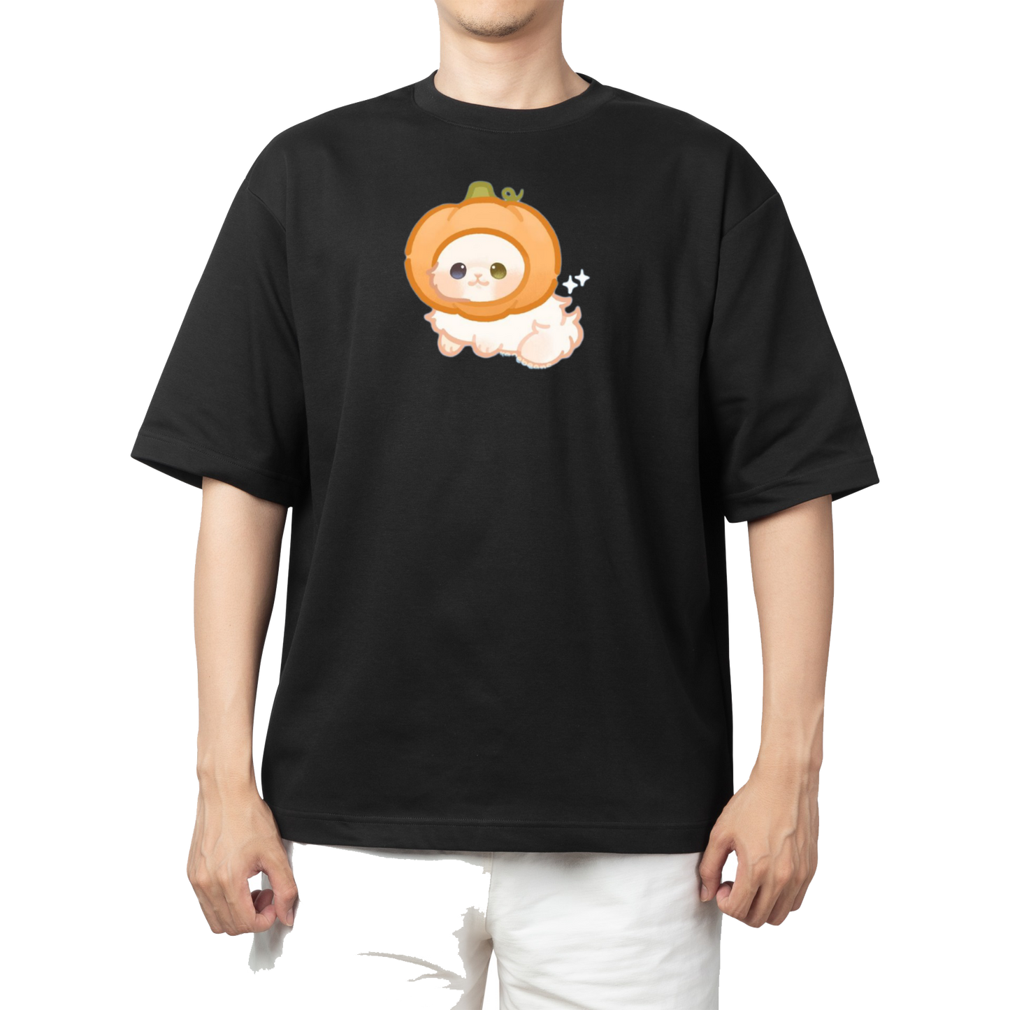 cat One Size t- shirt Black 8