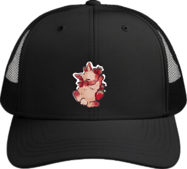 bunny Baseball cap Black 8