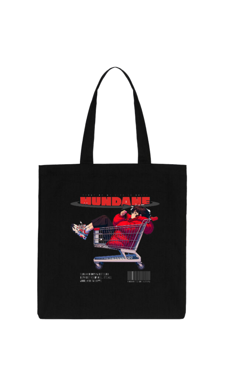 MUNDAME tote bag Black 103