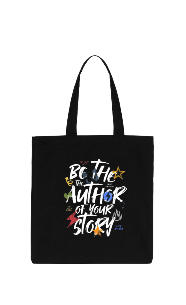 BC THE AUTHOR 2001 THE OF YOUR STORY tote bag Black 138