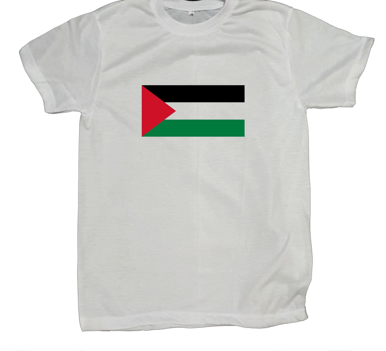 Palestine t- shirt fat White 16