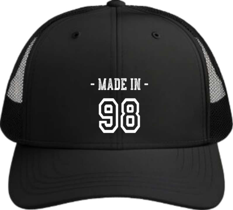 age Baseball cap Black 98