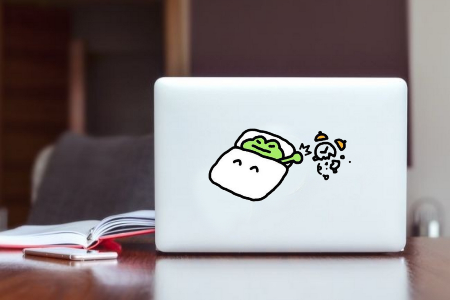Frog Laptop Sticker 8