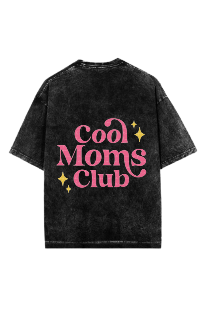 Mom dad parents One Size t- shirt Washed Back 8