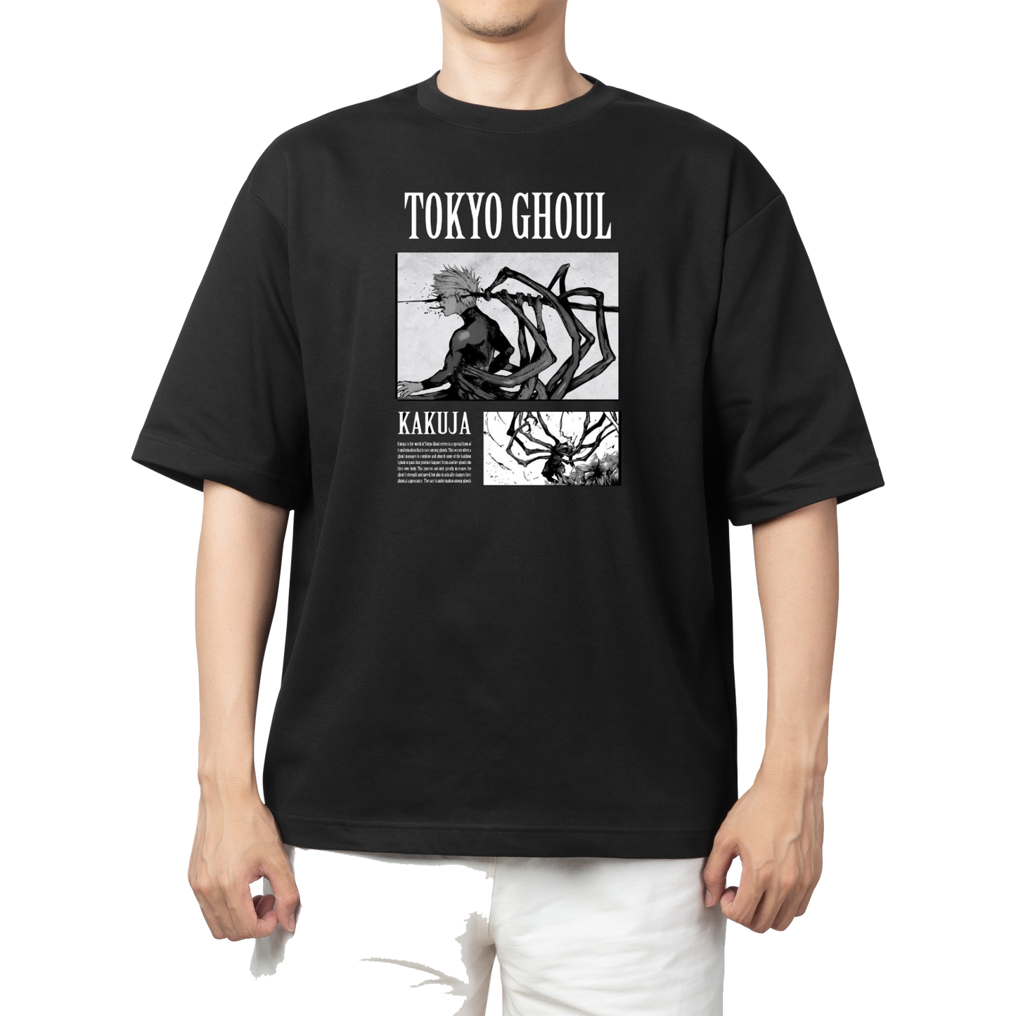Tokyo ghoul t- shirt One Size Black 8