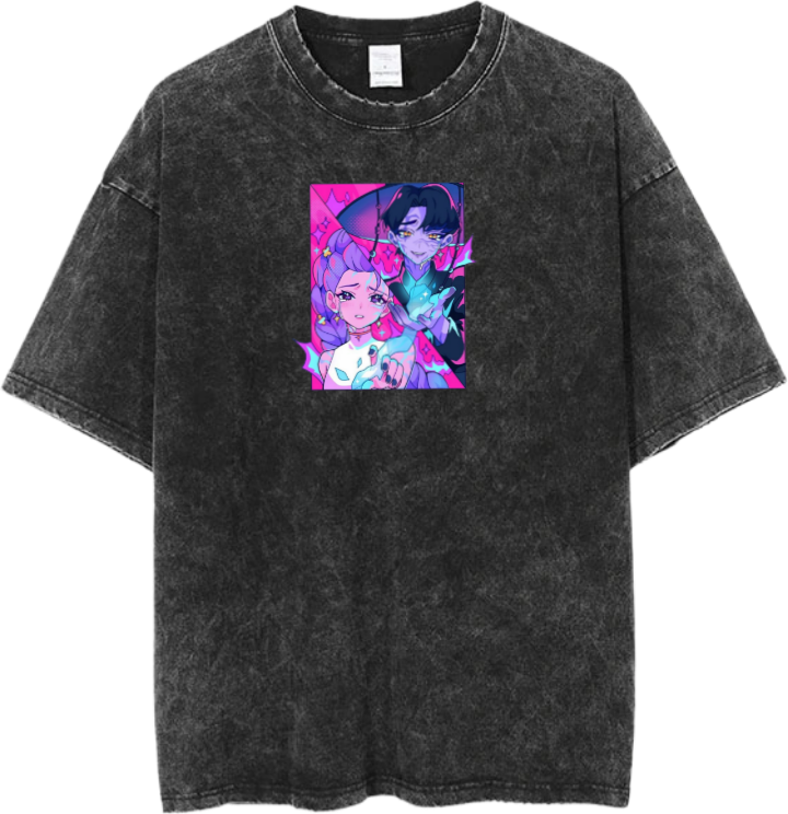 Hunterix kpop t- shirt Washed 8