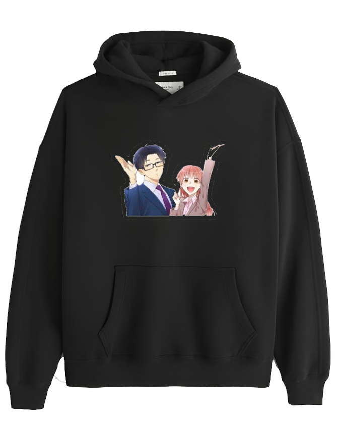 Horimiya One Size hoodie Black 8