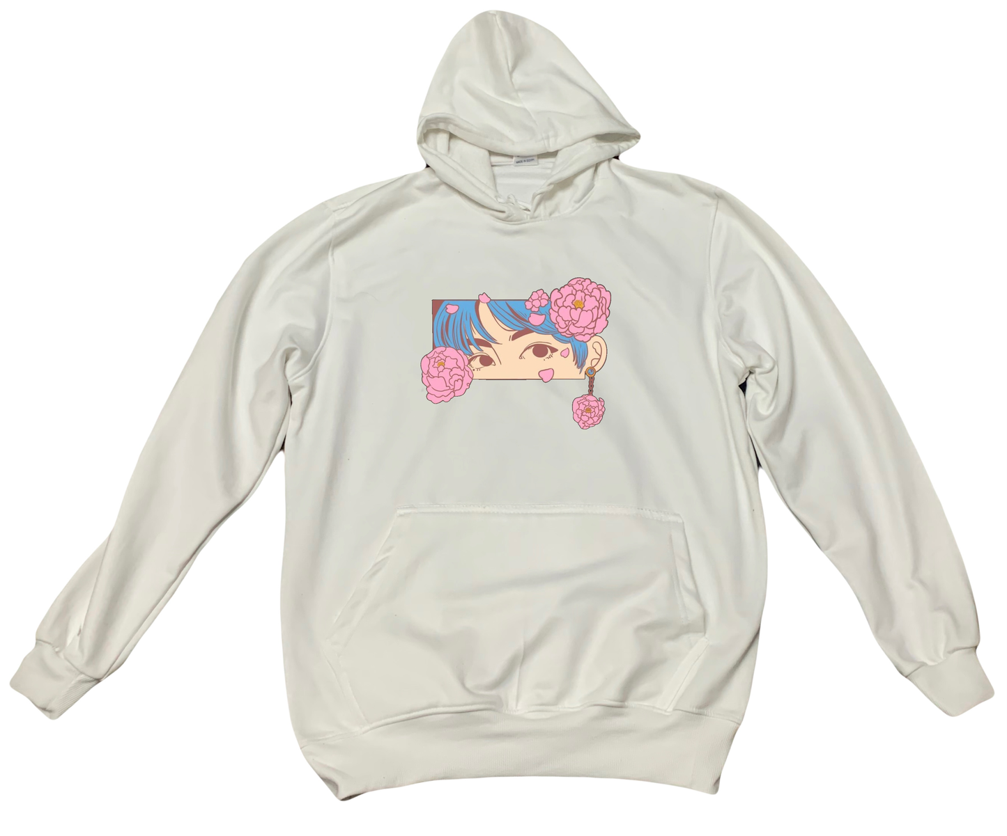 BTS One Size hoodie White 8