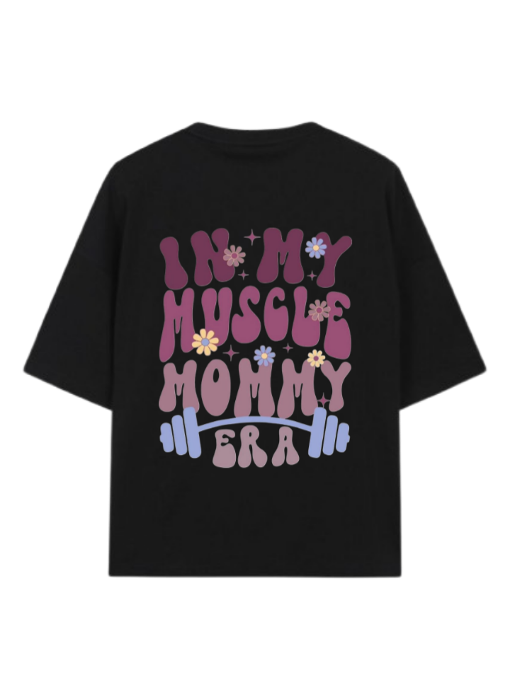 workout gym pilates One Size t- shirt Black Back 8