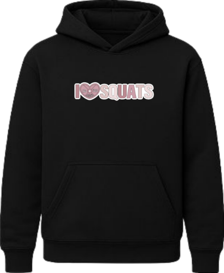 workout gym pilates Oversize Hoodie Black 8