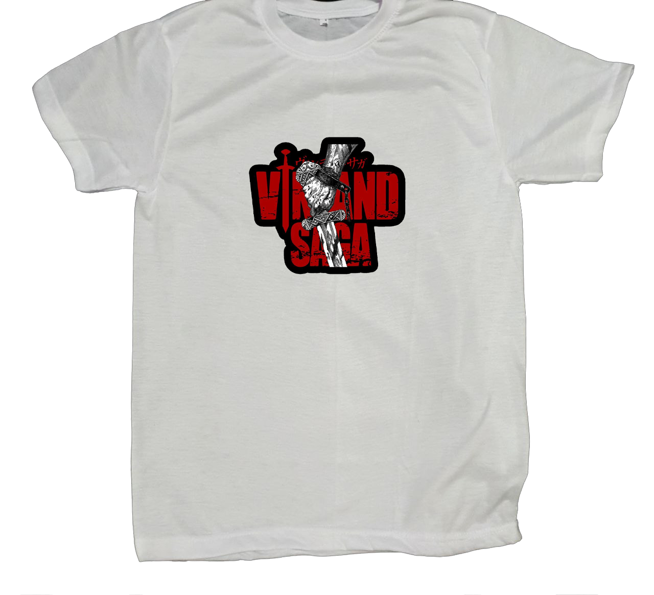 Vinland saga t- shirt fat White 8