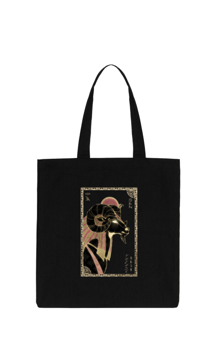 Egypt tote bag Black 8