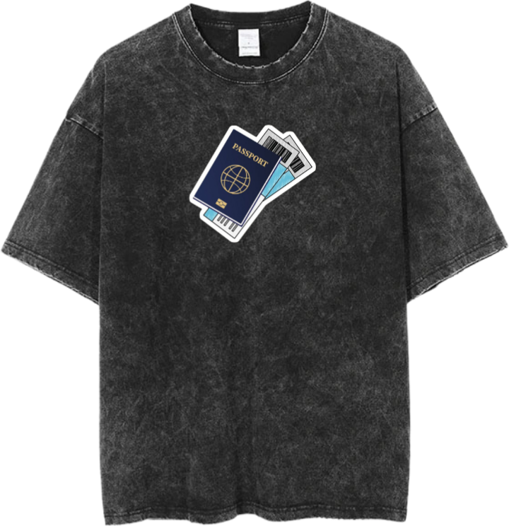 travel travellar One Size t- shirt Washed 8