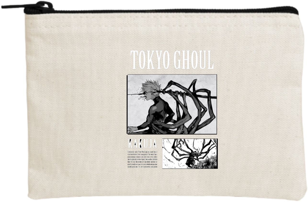 Tokyo ghoul wallet pencil case Beige 8
