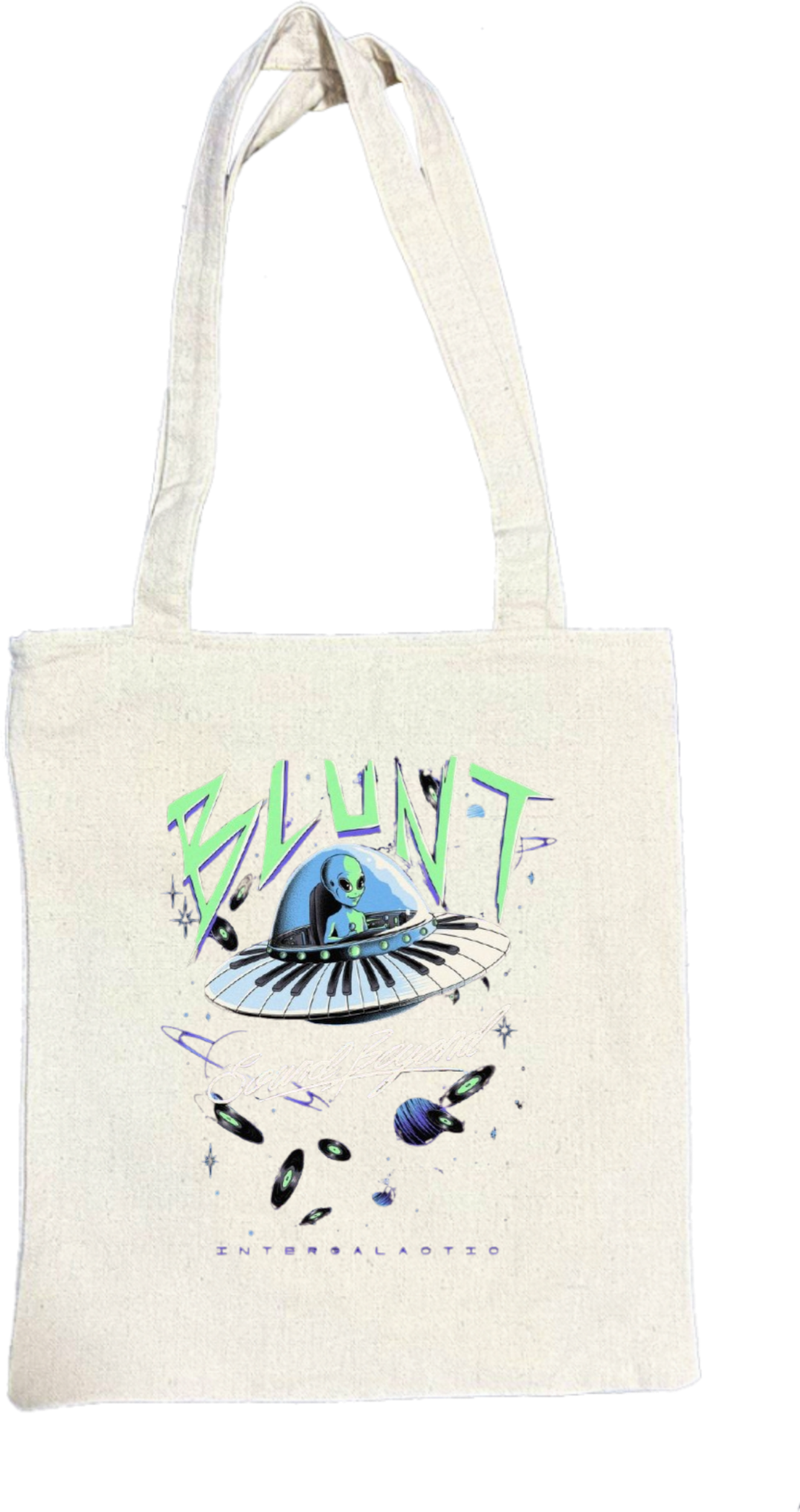 aliens tote bag Beige 8