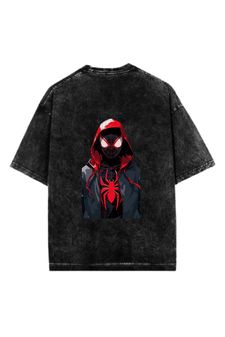 Spiderman t- shirt One Size Washed Back 8