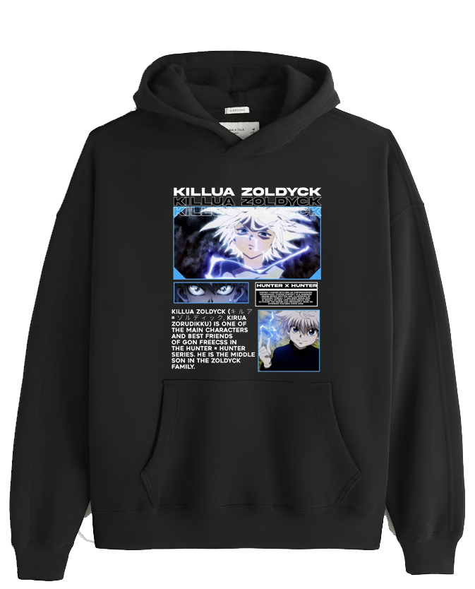 Hunter × Hunter One Size hoodie Black 22