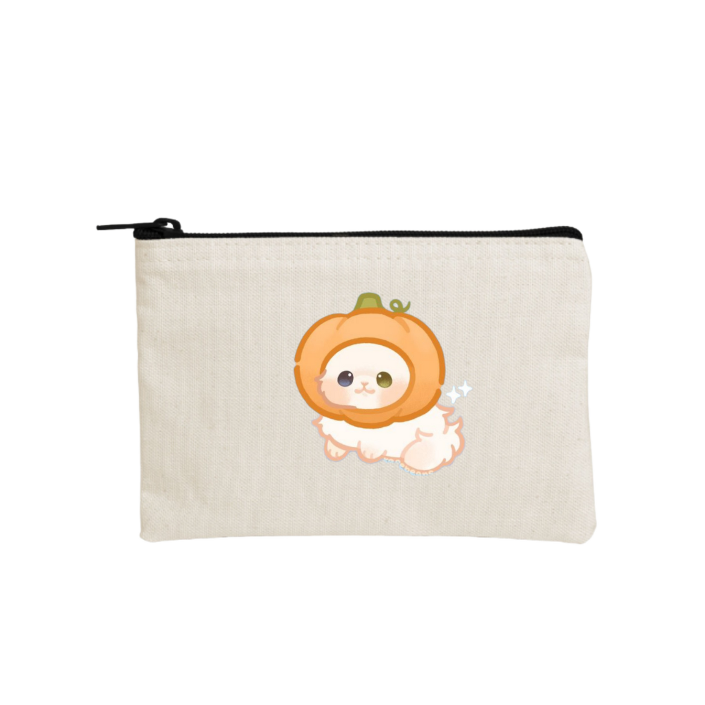 cat wallet pencil case Beige 8