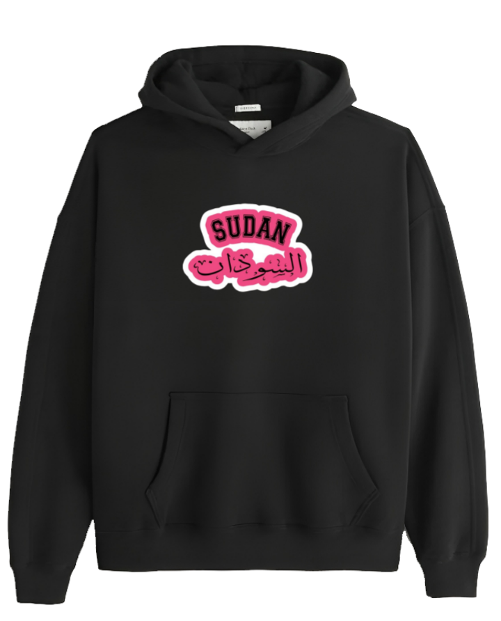 Sudan Oversize Hoodie Black 8