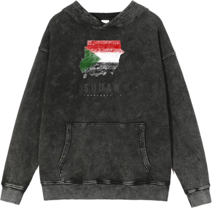 Sudan Oversize Hoodie Washed 8