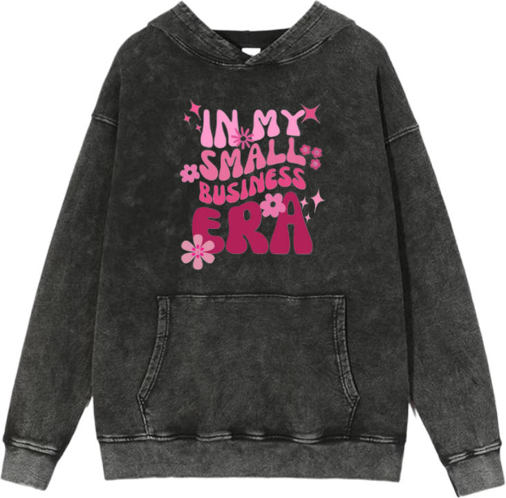names One Size hoodie Washed IN MY #SMALL: BUSINESS ** RH 8