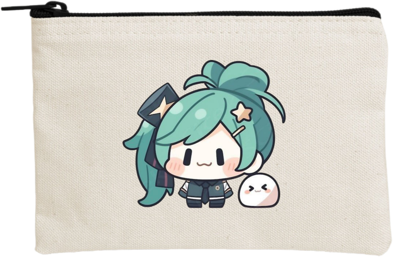 miku pencil case Beige 8