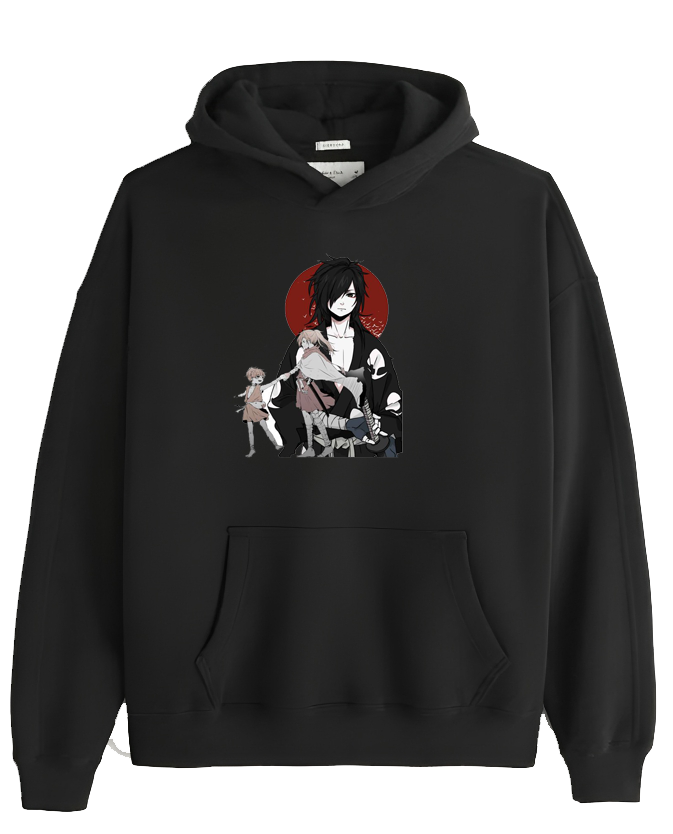 Dororo One Size hoodie Black 8