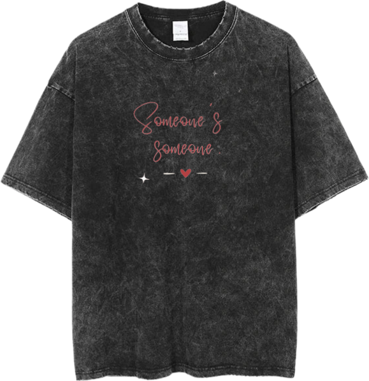 VaIentine coupIe One Size t- shirt Washed 8