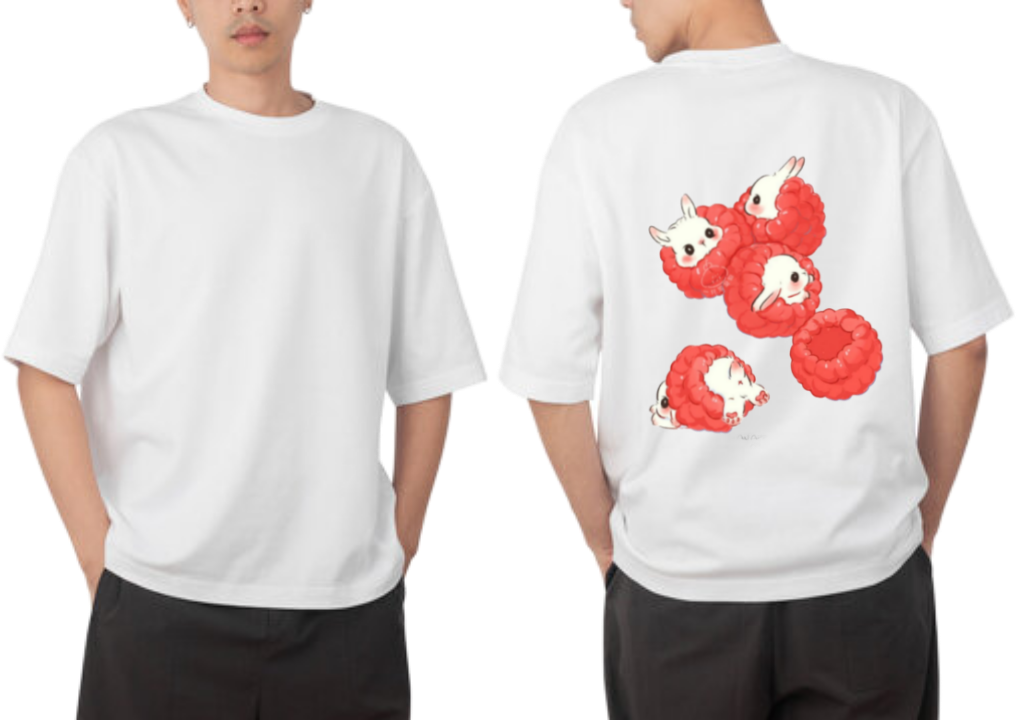 An Apple Dog Than t- shirt One Size White back 8