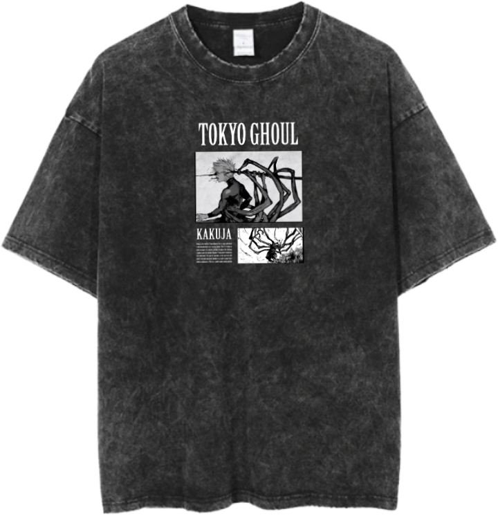 Tokyo ghoul t- shirt One Size Washed 8