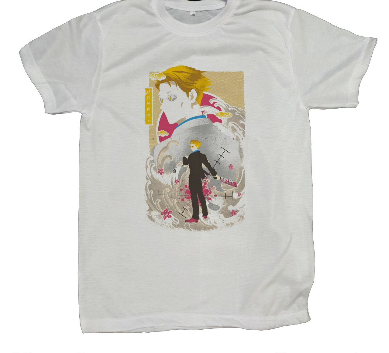tjujutsu kaisen GOJO fit t- shirt White 14
