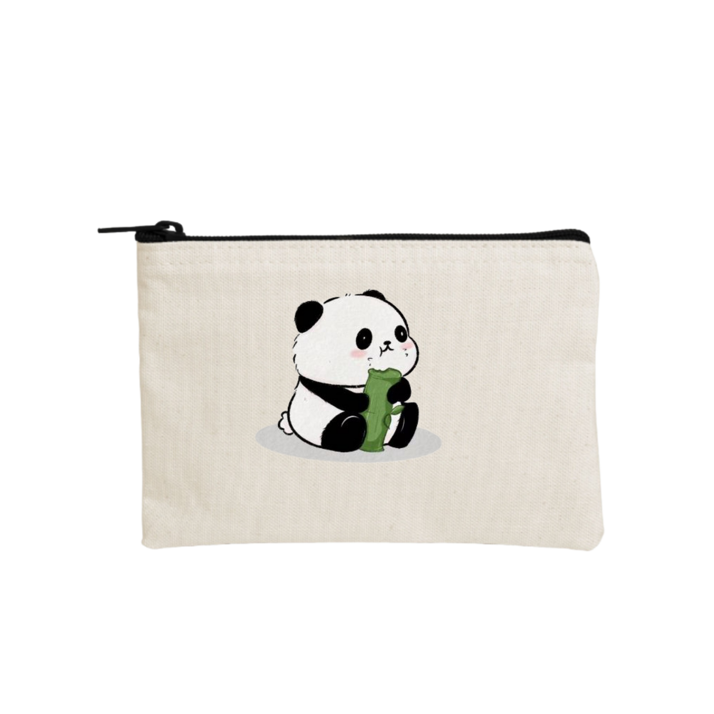 PANDA wallet pencil case Beige 8