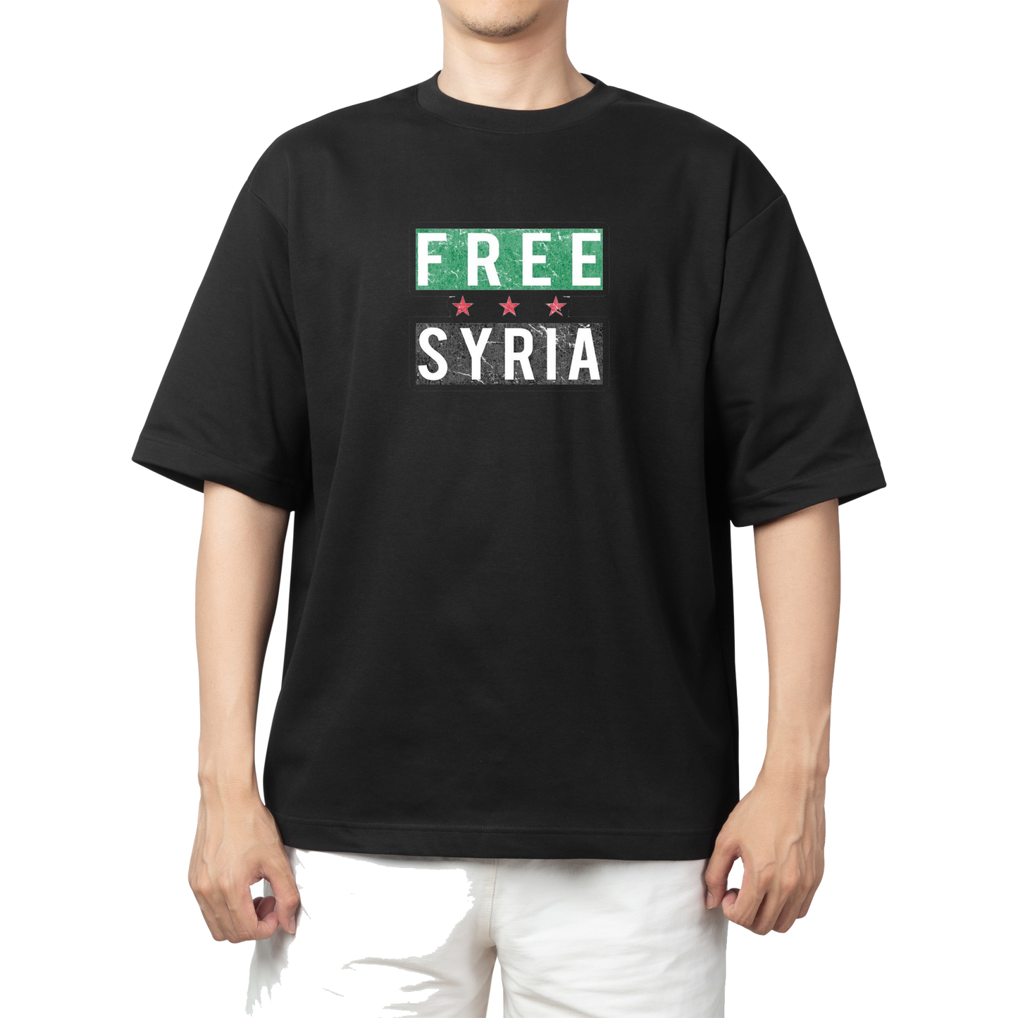 Syria t- shirt One Size Black 8