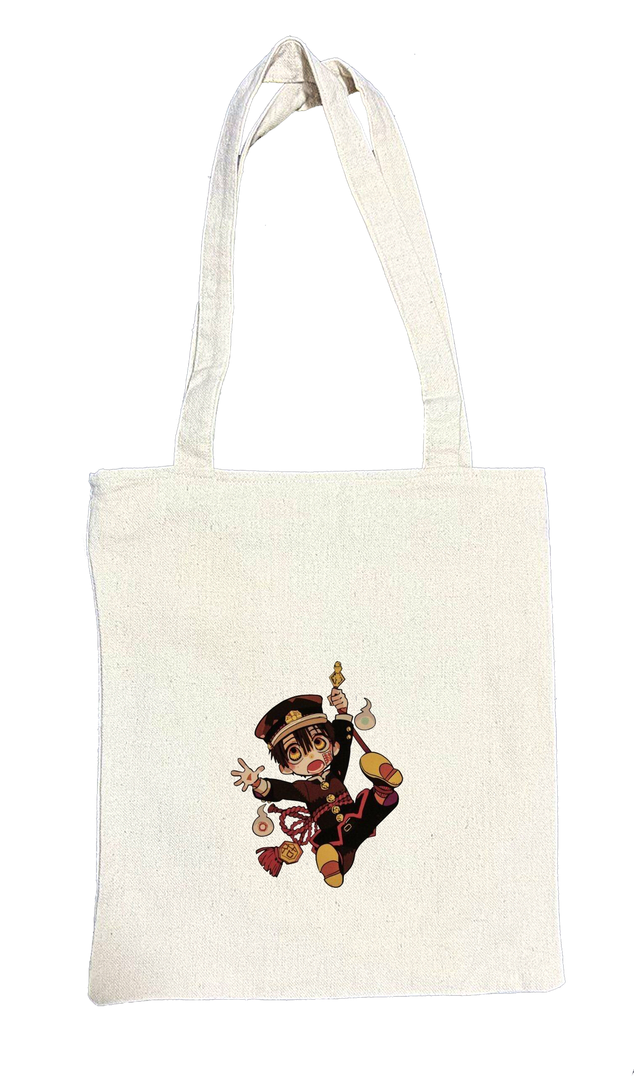 Hanako-kun tote bag beige 8