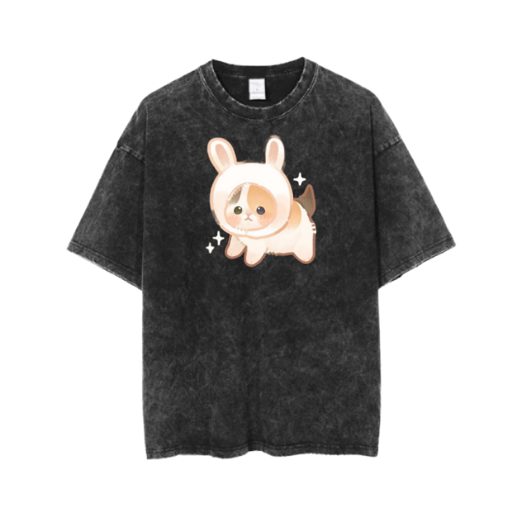cat One Size t- shirt Washed 90