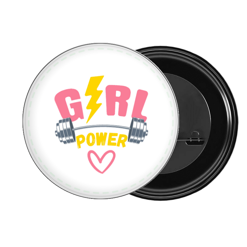 brooch GIRL POWER 90