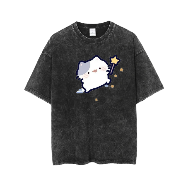 cat One Size t- shirt Washed 92