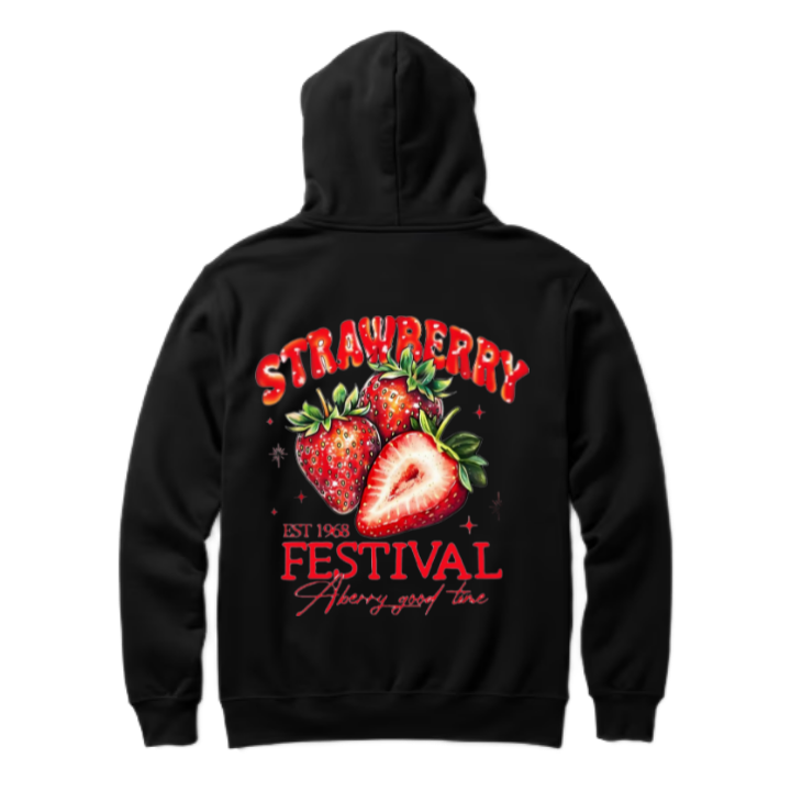 FESTIVAL One Size hoodie Black Back 93