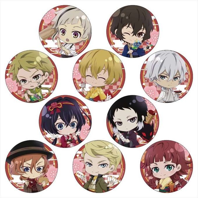 Bungo Stray Dogs brooch 1
