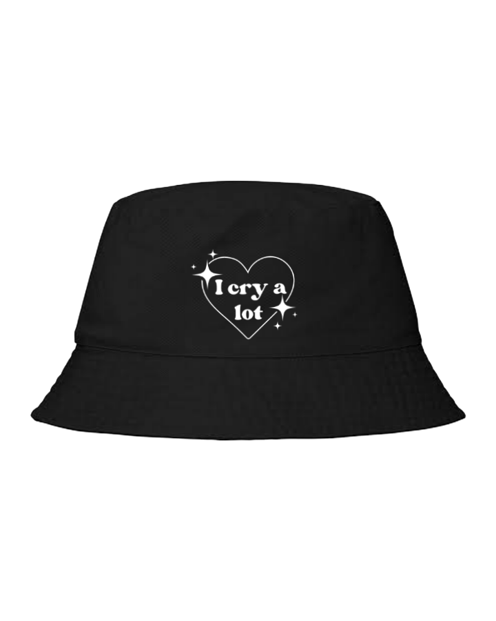 Bucket hat Fishman hat cap I cry a lot 95