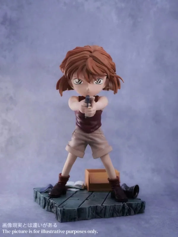 Amine Detective Conan with Gun Ai Haibara Action Figure Toys 18cm