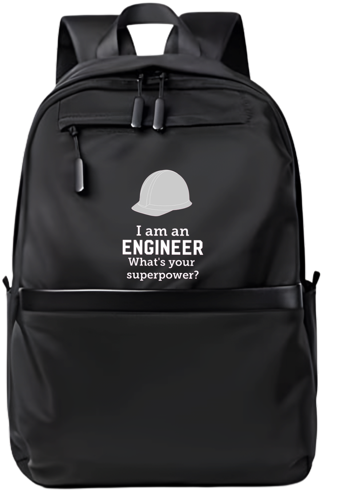 name School Back bag bag I am an ENGINEER What's your superpower 96