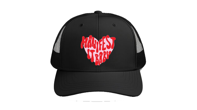 Baseball cap Black MANIFEST IT BABY 144